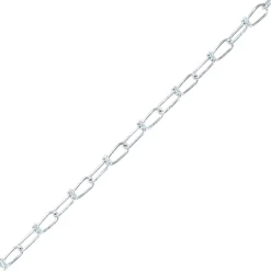 Chaîne non soudée en acier ø2 mm, 2.5 m^Diall Hot