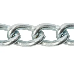 Chaîne non soudée nouée en acier ø2 mm, 2.5 m^Diall Sale