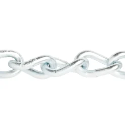 Chaîne non soudée nouée en acier ø5 mm, 2.5 m-Diall Sale