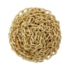 Chaîne non soudée nouée en acier laitonée ø2 mm, 2.5 m-Diall Clearance