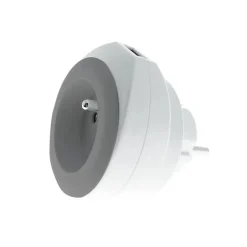 Chargeur prise 16A avec port USB Bewatt gris^Watt & Co