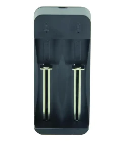 Chargeur rapide à 2 canaux pour batteries lithium-ion^Velamp Hot