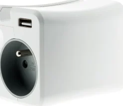 Chargeur universel pour smartphone 2X16A 2USB^ Outlet