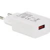 Chargeur USB A F - sur secteur 230V - 5V/2.4A (Smart Charge) - 12 W-Erard Online