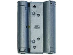 Charnière double action acier époxy gris 100 mm-Afbat Hot