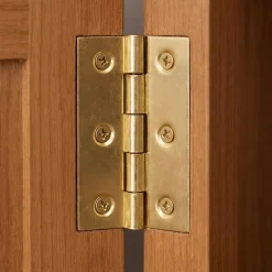 Charnière laiton simple 60 x 35 mm doré^QCL New