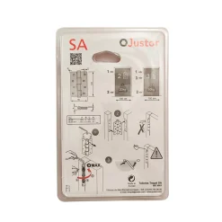 Charnière simple action à ressort, 120X40 mm, en aluminium anodisée or, pour porte de 40 mm-Hardwarexchange Outlet