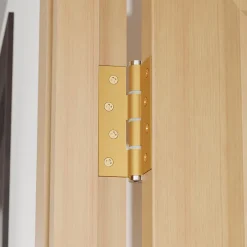 Charnière simple action à ressort, 120X40 mm, en aluminium anodisée or, pour porte de 40 mm-Hardwarexchange Outlet