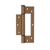 Charnière simple action à ressort, 150X40 mm, en aluminium anodisée bronze posée totalement en applique^Hardwarexchange Best