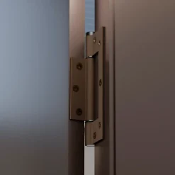 Charnière simple action à ressort, 150X40 mm, en aluminium anodisée bronze posée totalement en applique^Hardwarexchange Best