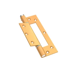 Charnière simple action à ressort, 150X40 mm, en aluminium anodisée or posée totalement en applique^Hardwarexchange Clearance