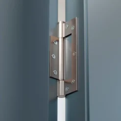 Charnière simple action à ressort, 150X40 mm, en acier inox 304 satinée posée totalement en applique-Hardwarexchange Online