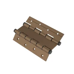 Charnière va et vient à ressort, 180X40 mm, en aluminium anodisée bronze, pour porte de 40 mm.-Hardwarexchange New