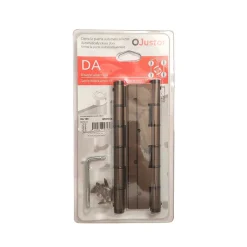 Charnière va et vient à ressort, 180X40 mm, en aluminium anodisée bronze, pour porte de 40 mm.-Hardwarexchange New