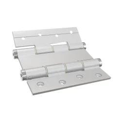 Charnière va et vient à ressort, 120X40 mm, en aluminium anodisée argent, pour porte de 40 mm.-Hardwarexchange Online