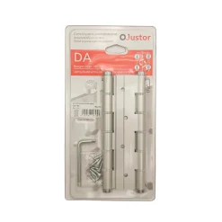 Charnière va et vient à ressort, 180X40 mm, en aluminium anodisée argent, pour porte de 40 mm.^Hardwarexchange Online