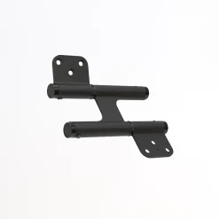 Charnière va et vient à ressort, 120X35 mm, mouvement 180 degrés, en aluminum Noir, posée totalement en applique,-Hardwarexchange Sale