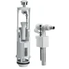 Chasse d'eau + robinet flotteur silencieux Optima S compact 95L^Siamp New