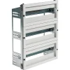 Chassis Modulaire 3 Rangées De 23 Modules Pour Armoire Polyester Pol6050 Profondeur 230mm-Ide Discount
