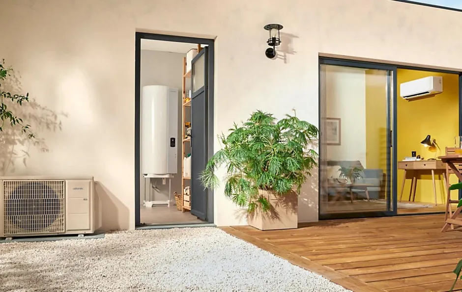 Chauffe eau thermodynamique CALYPSO connecté Split Inverter - Sur socle - capacité 270L^Atlantic Ecs Rad Outlet