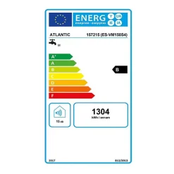 Chauffe-eau carré Linéo vertical mural 150L connecté^Atlantic