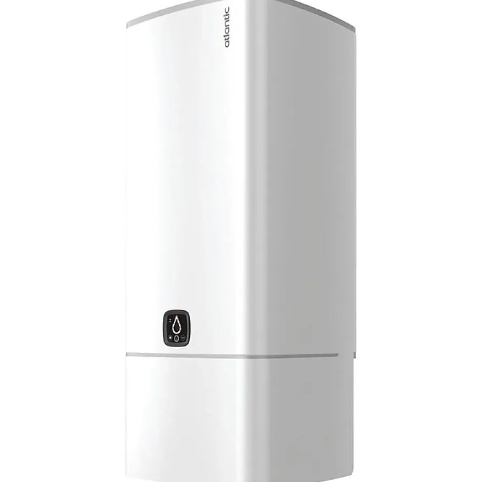 Chauffe-eau carré Linéo vertical mural 150L connecté^Atlantic