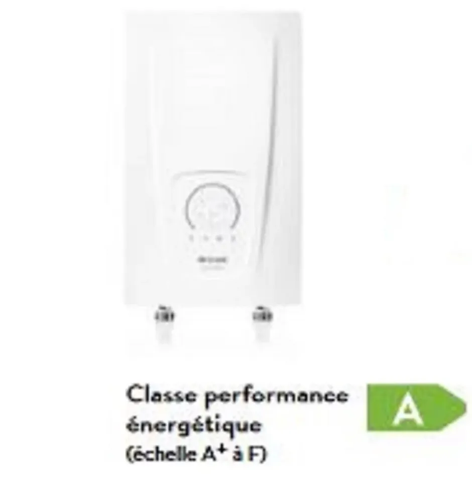 Chauffe-eau instantané électronique CEX - 11-13,5 kW - 400V - Classe énergétique : A^Clage Best