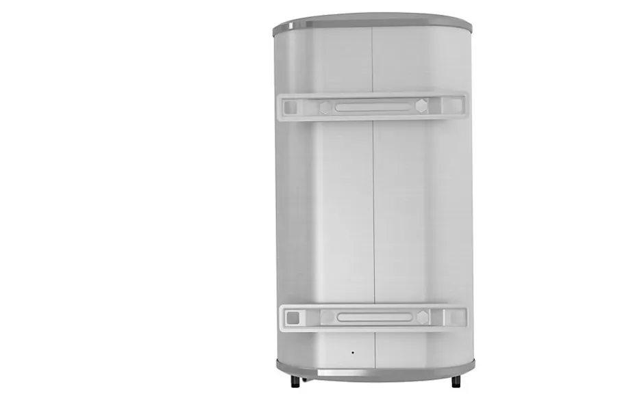 Chauffe-eau électrique plat alu brossé 74L^Carrera Discount