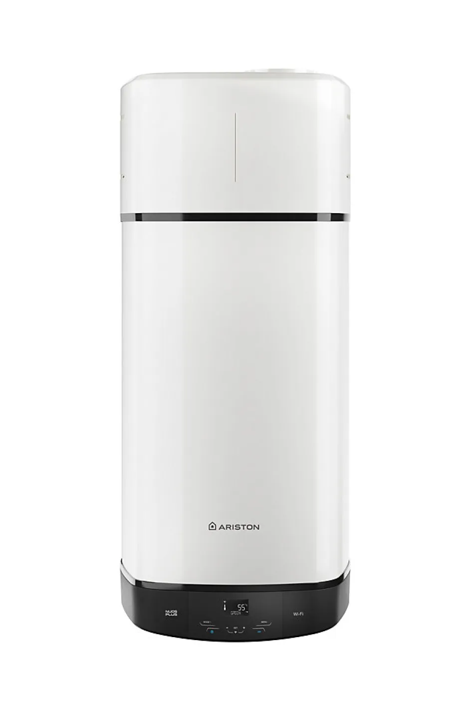 Chauffe-eau électrique thermodynamique connecté anode magnésium Nuos Plus S2 150L 4 personnes blanc-Ariston Online