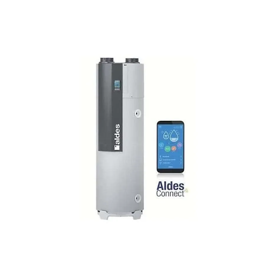 Chauffe-eau thermodynamique - - T.Flow Hygro Connecté - 11023384^Aldes Best