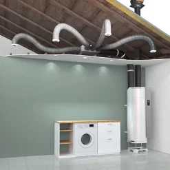 Chauffe-eau thermodynamique AQUACOSY EVOLUTION 185L Avec ventilateur - - 350202-Atlantic Best