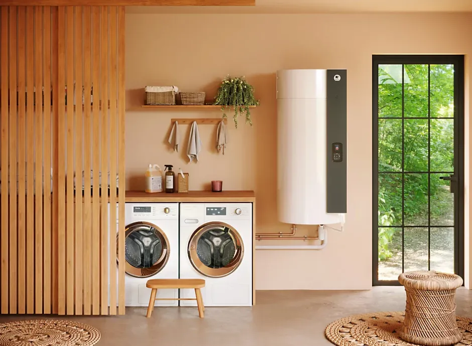 Chauffe-eau thermodynamique Aéromax 6 vertical mural CC 150L - - 296112^Thermor Hot