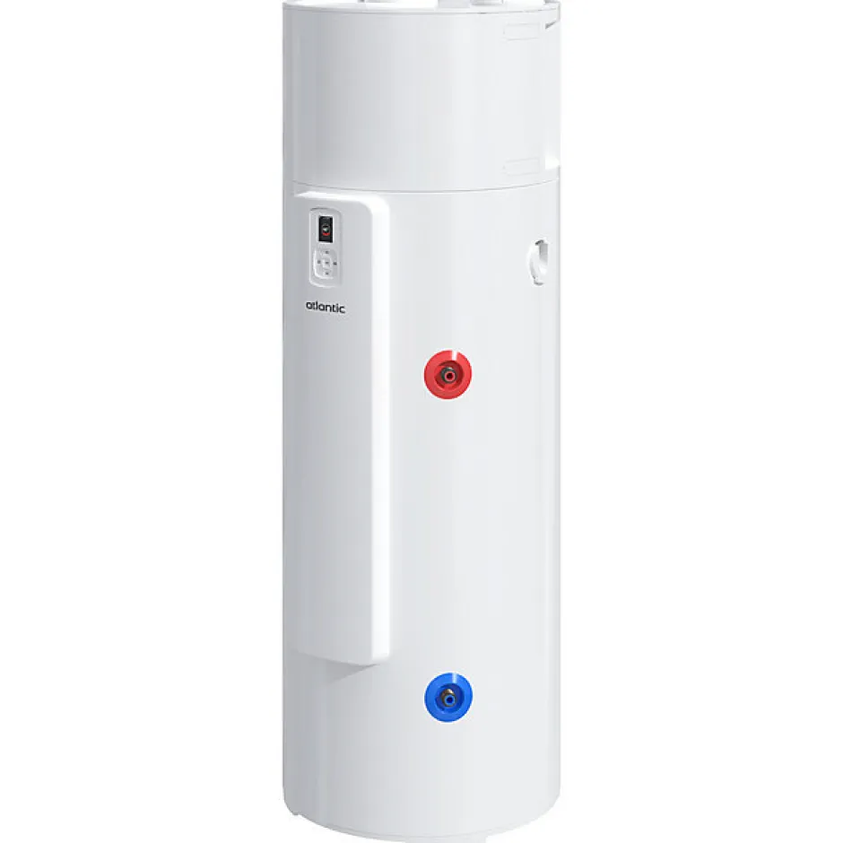 Chauffe-eau thermodynamique Discover vertical sur socle 200L - - 286055-Atlantic Online