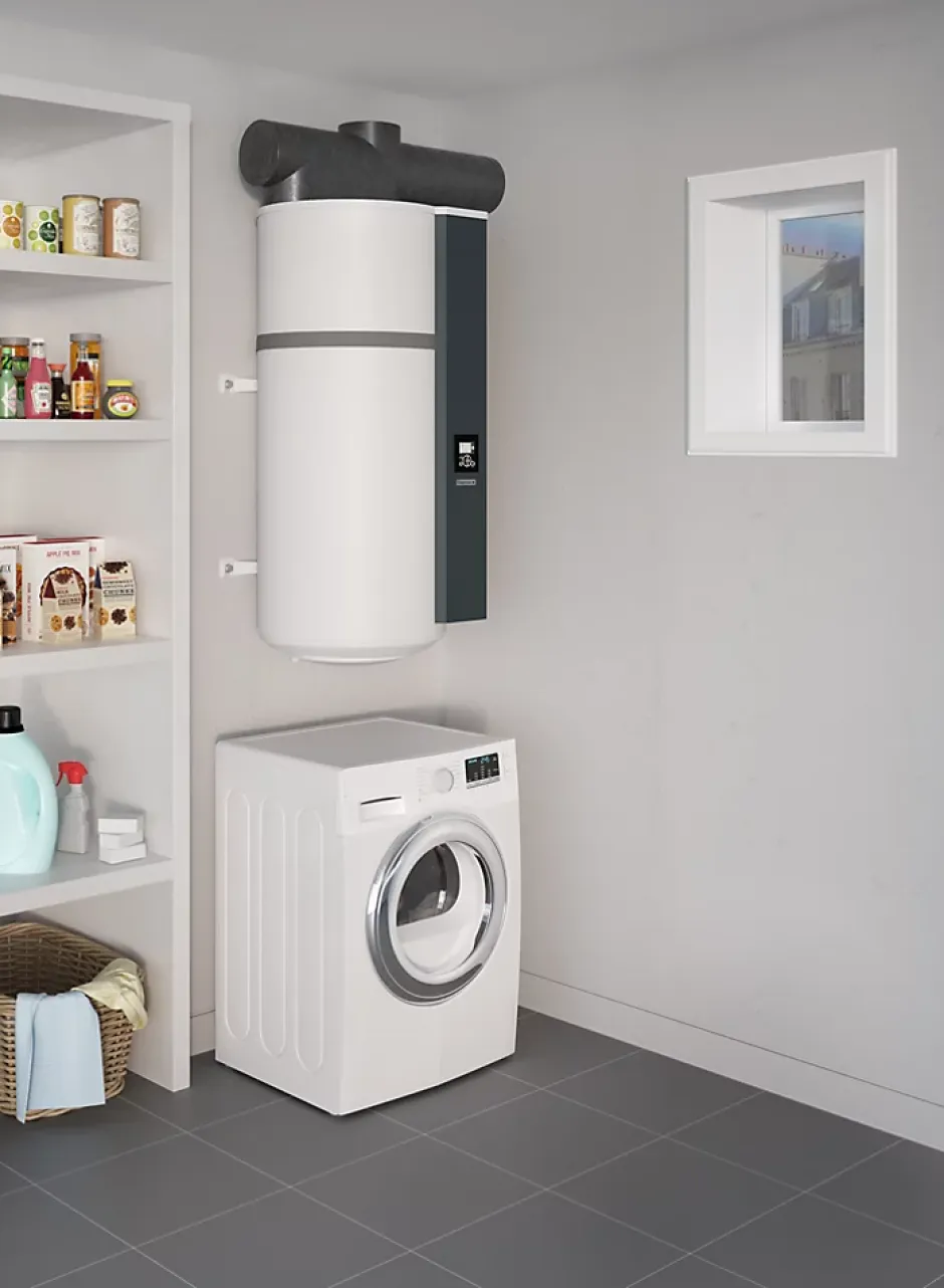 Chauffe-eau thermodynamique AEROMAX 5 - Vertical mural - Diamètre: 522 mm-Thermor