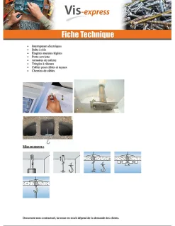 Cheville à bascule M4X100 Acier zingué KD4 - 1 pièce-Fischer Hot