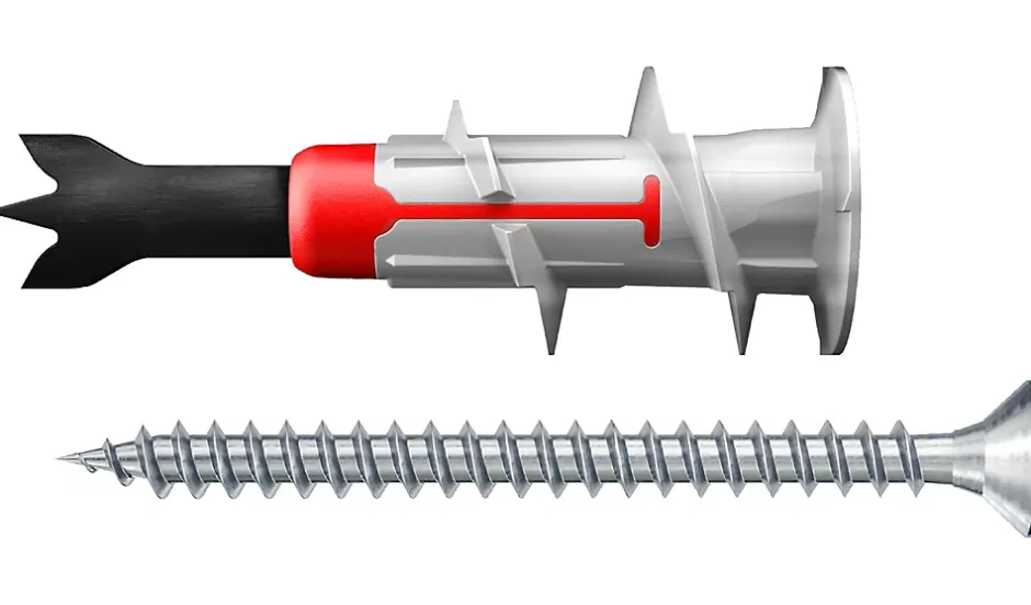Cheville autoforeuse pour plaque de plâtre DuoBlade SF 6K^Fischer Best