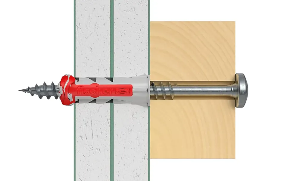 Cheville bi-matière DuoPower pour matériaux de construction 10x50 mm, 50 pièces-Fischer Clearance