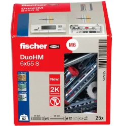 CHEVILLE DUO HM - DUO HM 6x55 S TX - 25/BTE^Fischer Sale