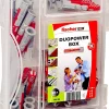 Cheville DuoPower 30 x ø5 x l.25 mm / 35 x ø6 x l.30 mm / 20 x ø8 x l. 40 mm-Fischer Outlet