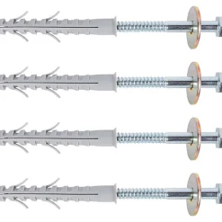 Cheville fixation chauffe-eau - Diamètre 14 mm - 100 mm - Brique creuse - Sachet de 4 --Fischer Online