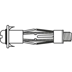 Cheville métal à expansion pour cloison creuse^Viswood Sale