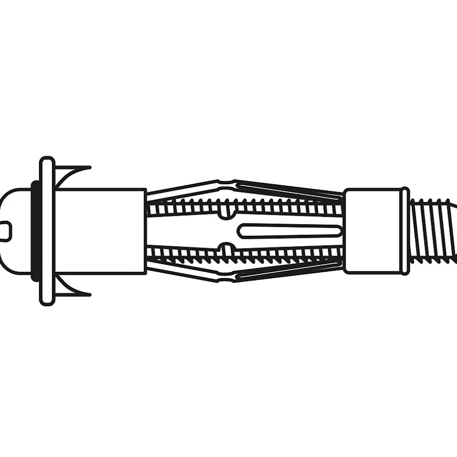Cheville métal à expansion pour cloison creuse^Viswood Hot