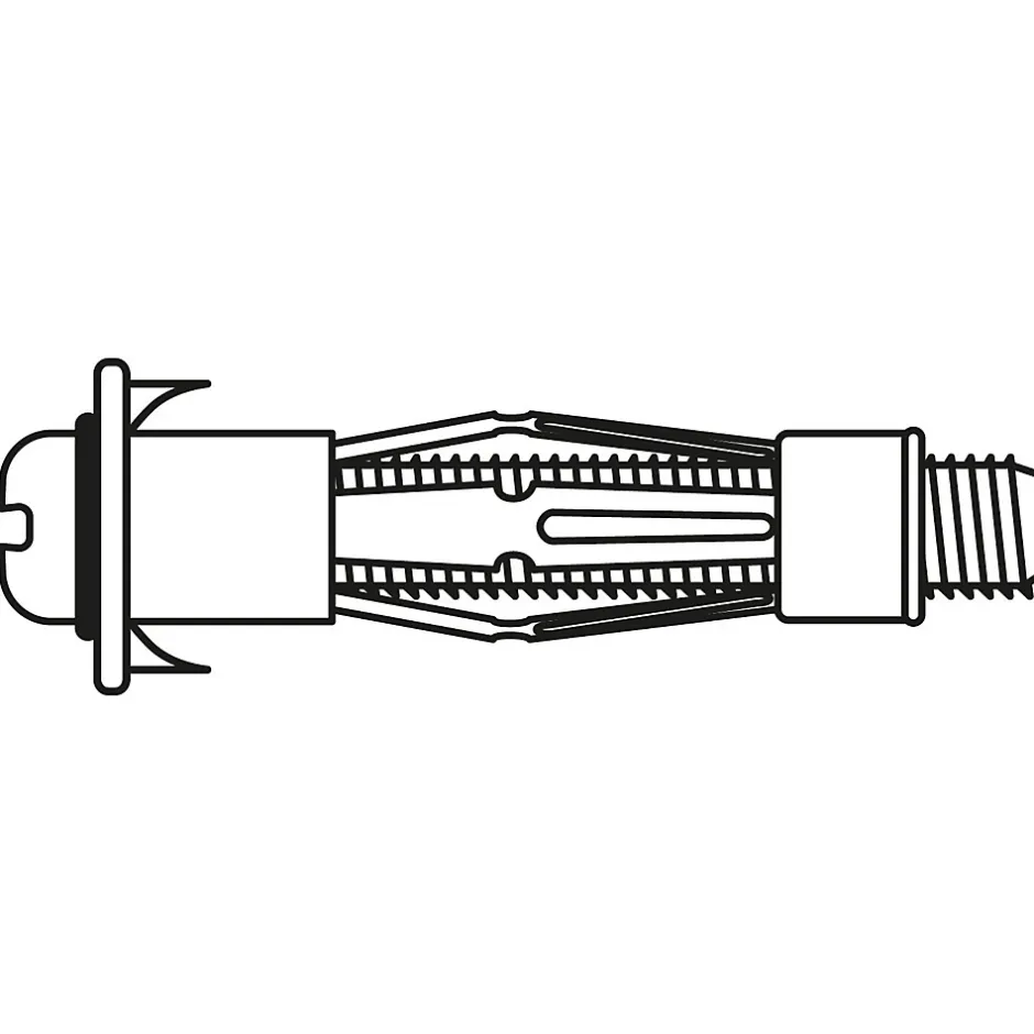 Cheville métal à expansion pour cloison creuse-Viswood Outlet