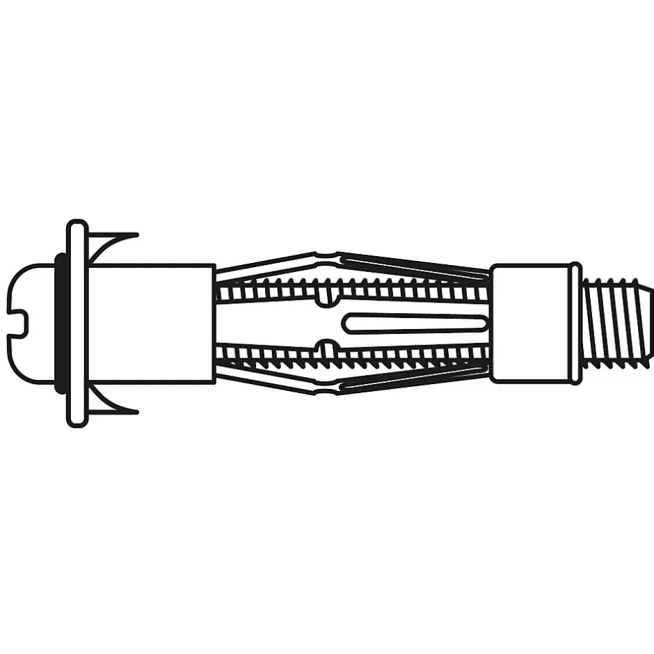 Cheville métal à expansion pour cloison creuse^Viswood Clearance