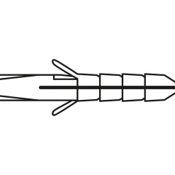Cheville nylon matériaux plein-Viswood Outlet