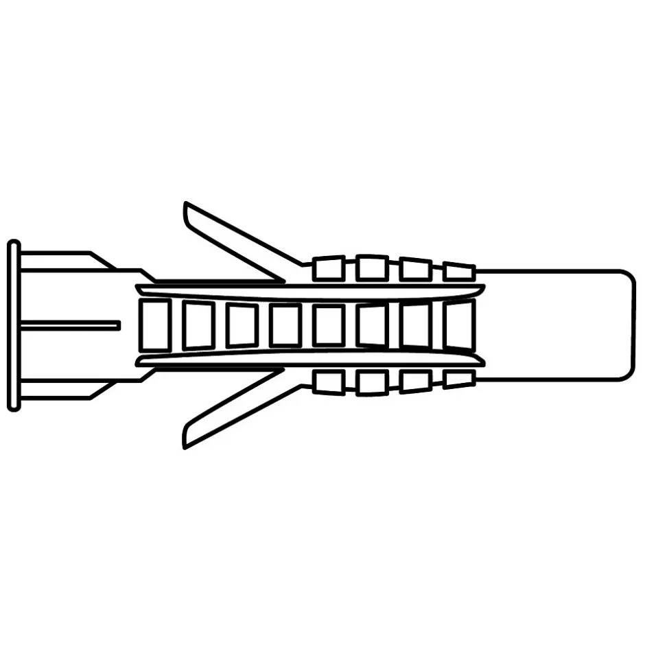 Cheville nylon multi matériaux^Viswood Outlet