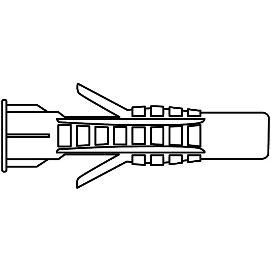 Cheville nylon multi matériaux-Viswood