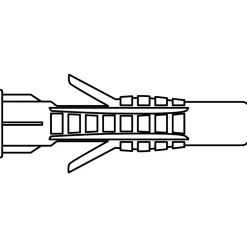 Cheville nylon multi matériaux-Viswood New
