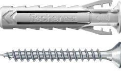 Cheville nylon pour matériaux pleins SX PLUS 8x40 mm S BTE, 50 pièces^Fischer New
