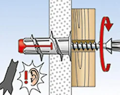 Cheville pour plaques de plâtre DUOBLADE S LD 545678 20 pc(s)^Fischer Best